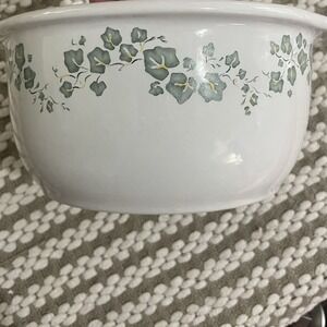Corelle Coordinates Callaway Bowl GREEN IVY 1.5 qt Casserole‎ Dish Stoneware